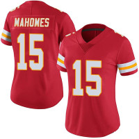 Womens Kansas City Chiefs Patrick Mahomes Red Limited Team Color Vapor Untouchable Jersey
